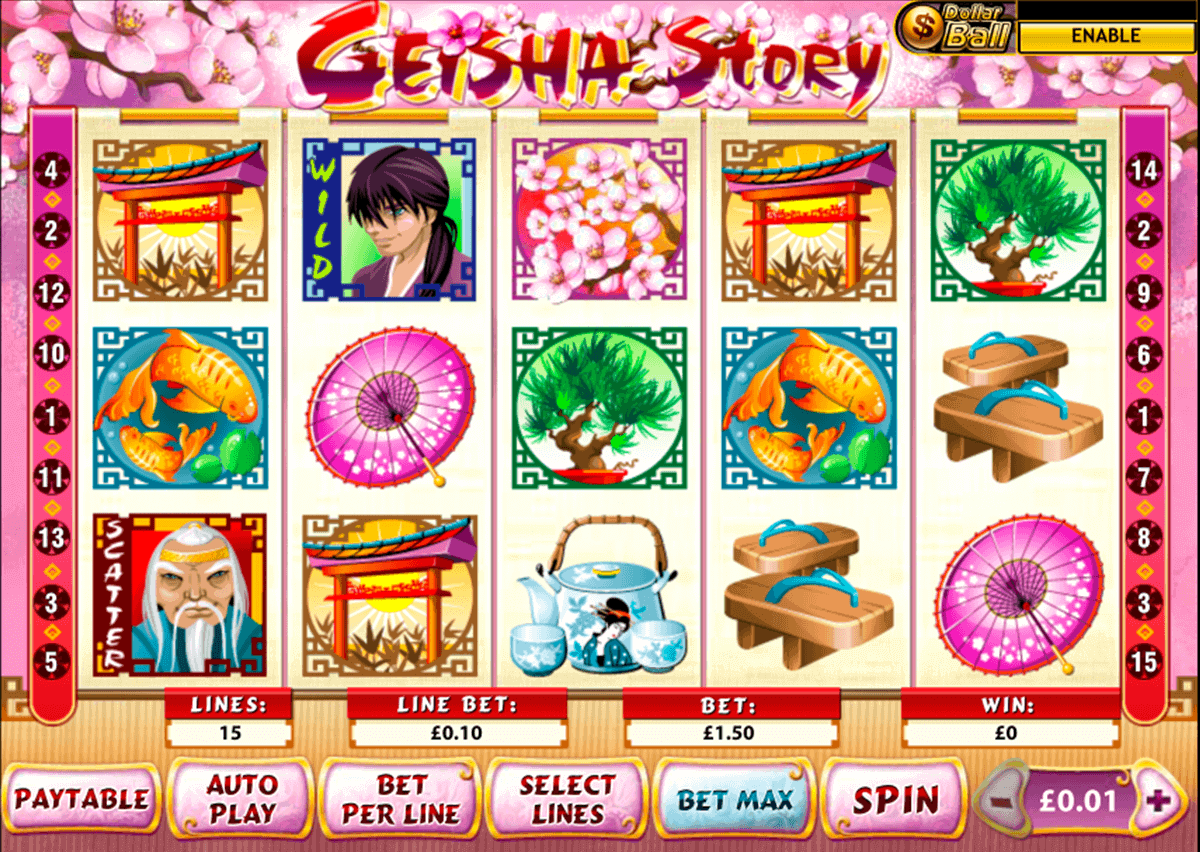 Geisha Story Symbols