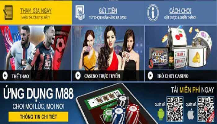 Chơi slot tại M88 thưởng nạp đầu lên tới 300%