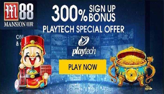 Chơi slot tại M88 thưởng nạp đầu lên tới 300%