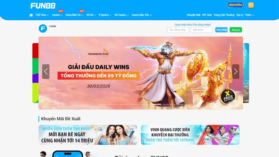 Mẹo Chơi Slot Fun88